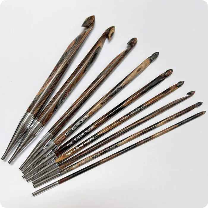 Szydełko tunezyjskie do łączenia z żyłką Knitpro - obrazek 3