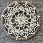 Szydełkowa Obręcz 3D 22cm