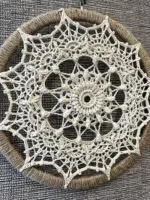 Szydełkowa Obręcz 3D 22cm