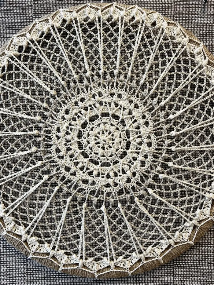 Szydełkowa Obręcz 3D 32cm