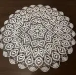 Szydełkowy Obrus średnica 95cm