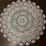 Szydełkowy Obrus średnica 95cm