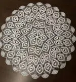 Szydełkowy Obrus średnica 95cm