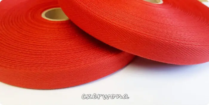 Taśma bawełniana JODEŁKA 15mm na metry