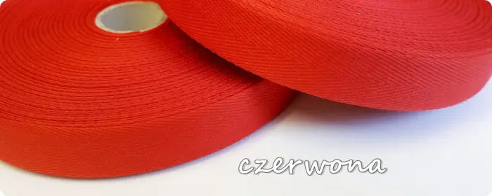 Taśma bawełniana JODEŁKA 20mm na metry
