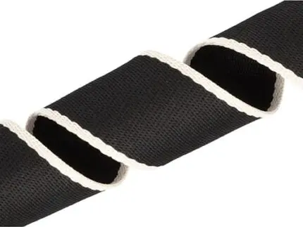 Taśma nośna w paski 38mm (2T) czarna