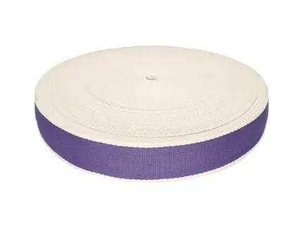 Taśma nośna w paski 38mm (2T) fioletowa