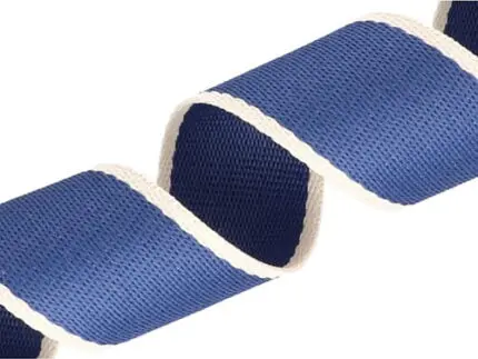 Taśma nośna w paski 38mm (2T) jeansowa