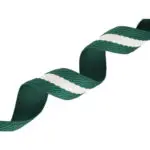 Taśma nośna w paski 38mm (3D) ciemnozielona