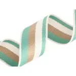 Taśma nośna w paski 38mm (3T) szałwia