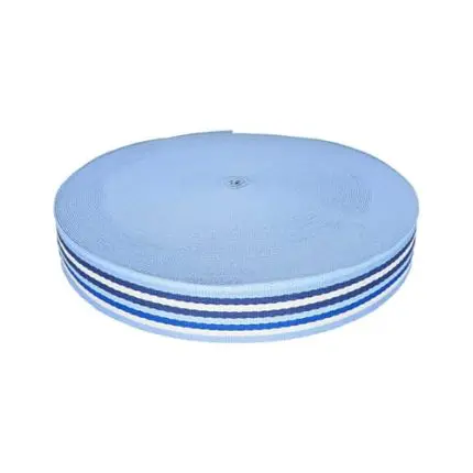 Taśma nośna w paski 38mm (5T) kobalt