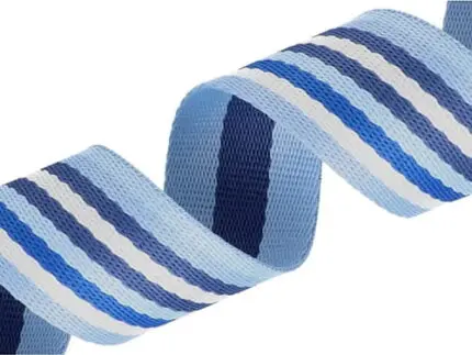 Taśma nośna w paski 38mm (5T) kobalt