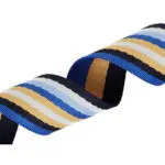 Taśma nośna w paski 38mm (5T) mango