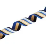 Taśma nośna w paski 38mm (5T) mango