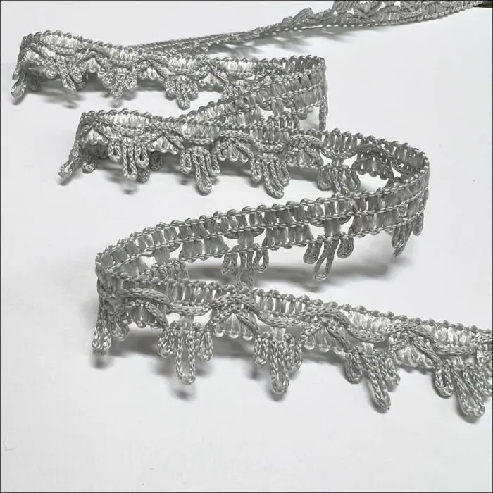 Taśma ozdobna 18mm szara (T-18)