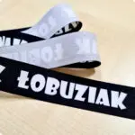 Taśma ozdobna LAMPASOWA z napisem ŁOBUZIAK