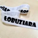 Taśma ozdobna LAMPASOWA z napisem ŁOBUZIARA