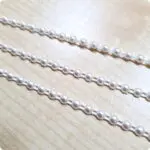 TAŚMA OZDOBNA PEREŁKOWA - ŁAŃCUSZEK