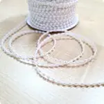 TAŚMA OZDOBNA PEREŁKOWA - ŁAŃCUSZEK