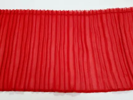 Taśma ozdobna PLISA szer. 110mm CZERWONA