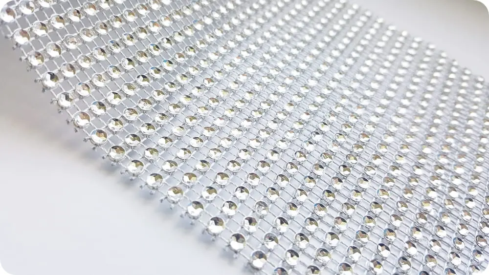 tasma-ozdobna-srebrna-szer-12-cm-imitacja-cyrkonii TAŚMA OZDOBNA SREBRNA szer. 12 cm, imitacja cyrkonii