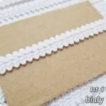 Taśma ozdobna TAPICERSKA BAWEŁNIANA BT-9 - 1m
