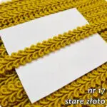 Taśma ozdobna TAPICERSKA BAWEŁNIANA BT-9 - 1m