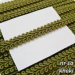 Taśma ozdobna TAPICERSKA BAWEŁNIANA BT-9 - 1m