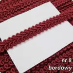 Taśma ozdobna TAPICERSKA BAWEŁNIANA BT-9 - 1m