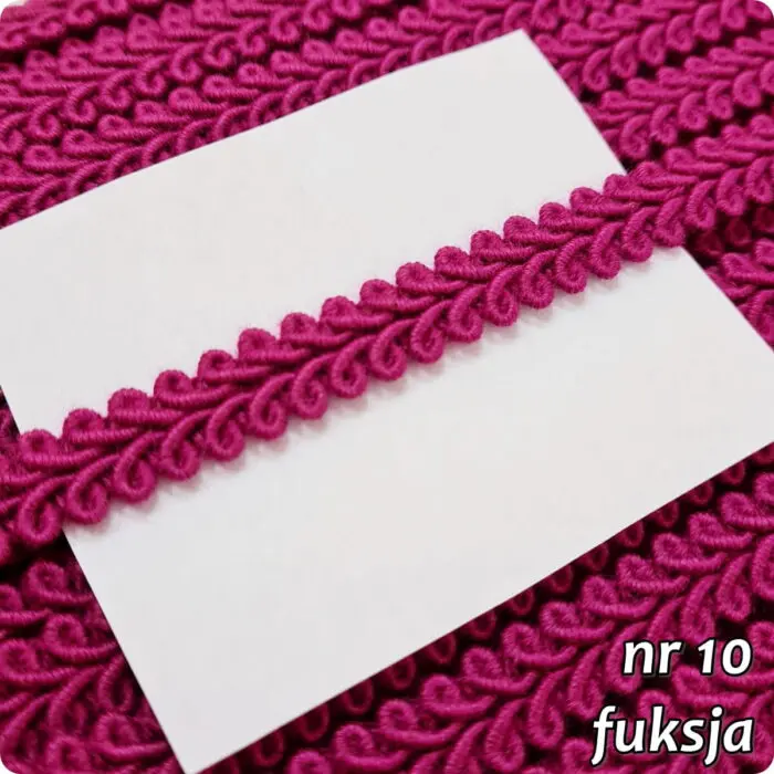 Taśma ozdobna TAPICERSKA BAWEŁNIANA BT-9 - 1m