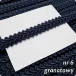 Taśma ozdobna TAPICERSKA BAWEŁNIANA BT-9 - 1m