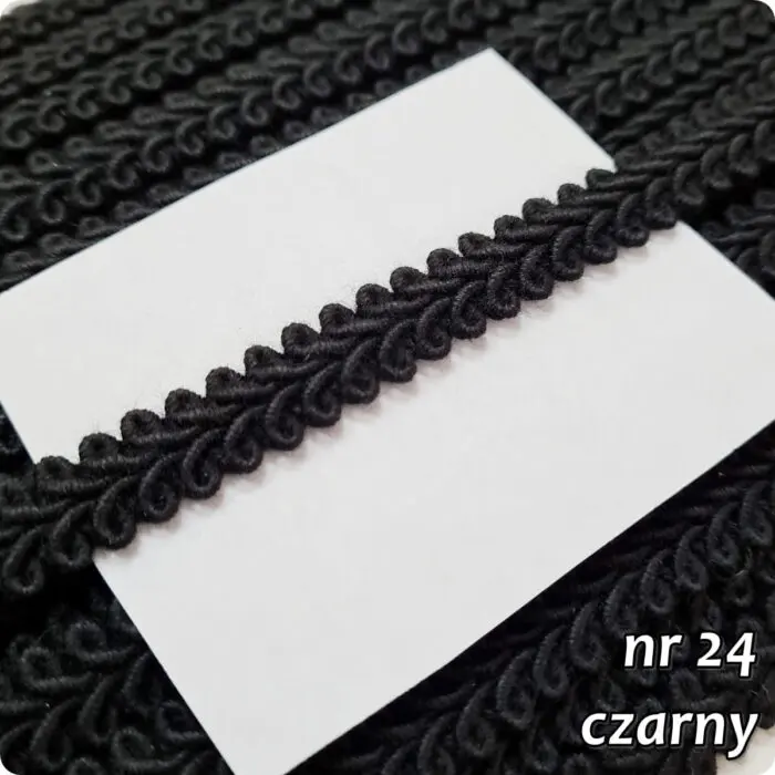 Taśma ozdobna TAPICERSKA BAWEŁNIANA BT-9 - 1m