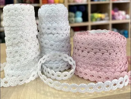 Taśma ozdobna WARKOCZ z połyskiem