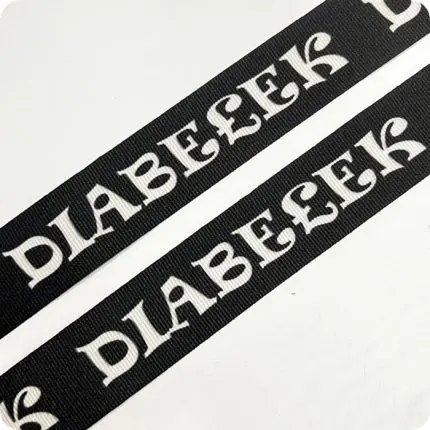 Taśma z napisem DIABEŁEK