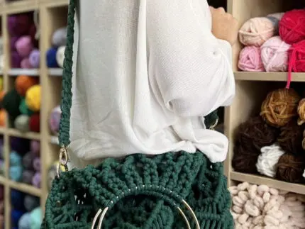 Torebka Ciemnozielona