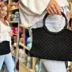 Torebka Czarna z podszewką