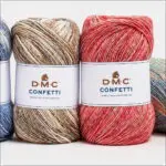 Włóczka DMC CONFETTI 100g/355m wełna, akryl
