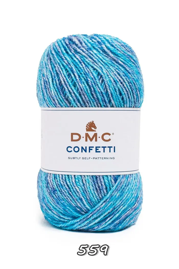 Włóczka DMC CONFETTI 100g/355m wełna, akryl