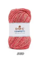 Włóczka DMC CONFETTI 100g/355m wełna, akryl