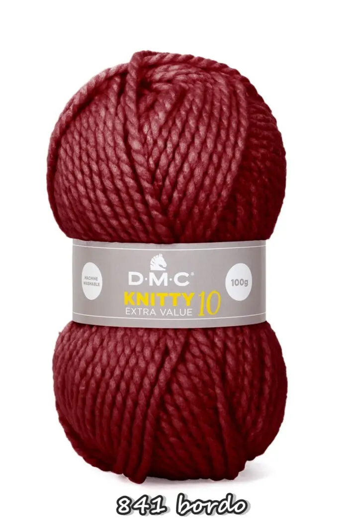 Włóczka DMC KNITTY 10 100g/82m - 100 % akryl