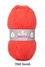 Włóczka DMC KNITTY 4 100g/280m - 100 % akryl