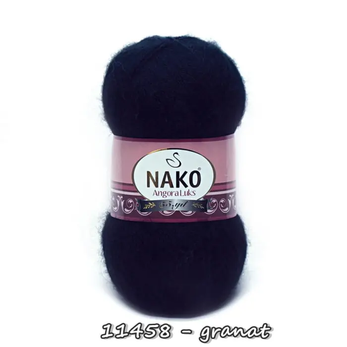 Włóczka Nako ANGORA LUKS 100g/550m akryl + wełna + moher
