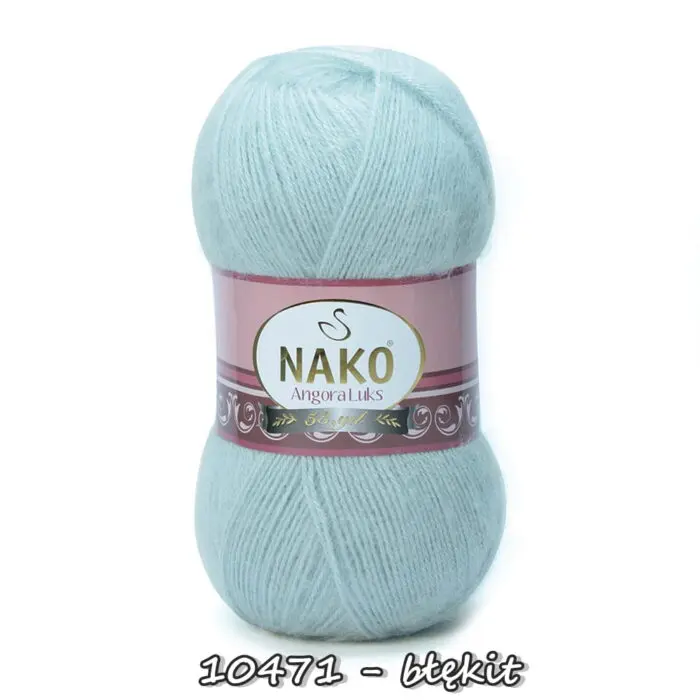 Włóczka Nako ANGORA LUKS 100g/550m akryl + wełna + moher