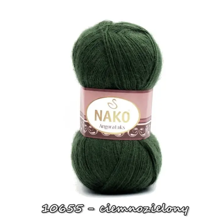 Włóczka Nako ANGORA LUKS 100g/550m akryl + wełna + moher