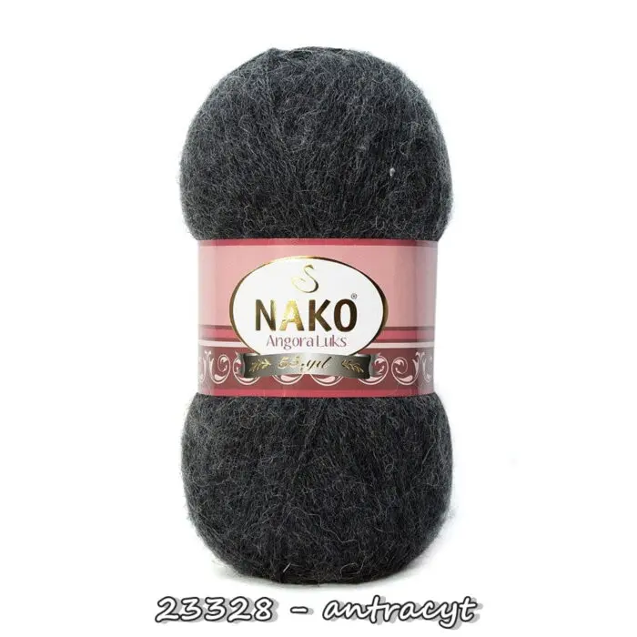 Włóczka Nako ANGORA LUKS 100g/550m akryl + wełna + moher