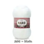 Włóczka Nako ANGORA LUKS 100g/550m akryl + wełna + moher