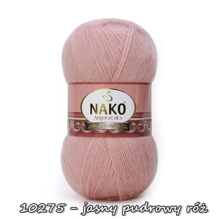Włóczka Nako ANGORA LUKS 100g/550m akryl + wełna + moher