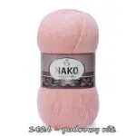 Włóczka Nako ANGORA LUKS 100g/550m akryl + wełna + moher