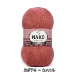 Włóczka Nako ANGORA LUKS 100g/550m akryl + wełna + moher
