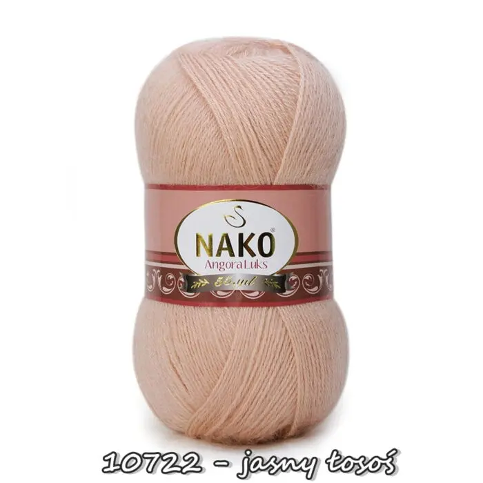 Włóczka Nako ANGORA LUKS 100g/550m akryl + wełna + moher
